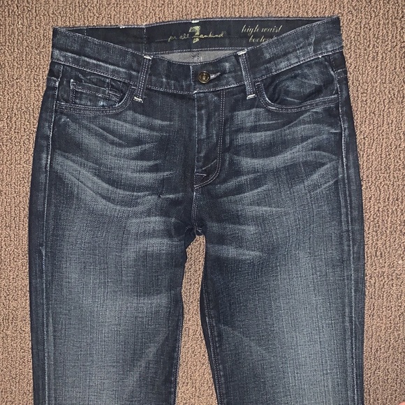 7 for all Mankind high waisted bootcut jeans sz. 29 - Picture 6 of 7